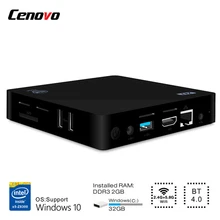 Z83II Mini PC Intel Atom x5-Z8350 Quad Core Windows 10 64bit 2.4G + 5.8G WiFi Intel HD Graphics 400 TV Box 2GB 32G Media Palyer