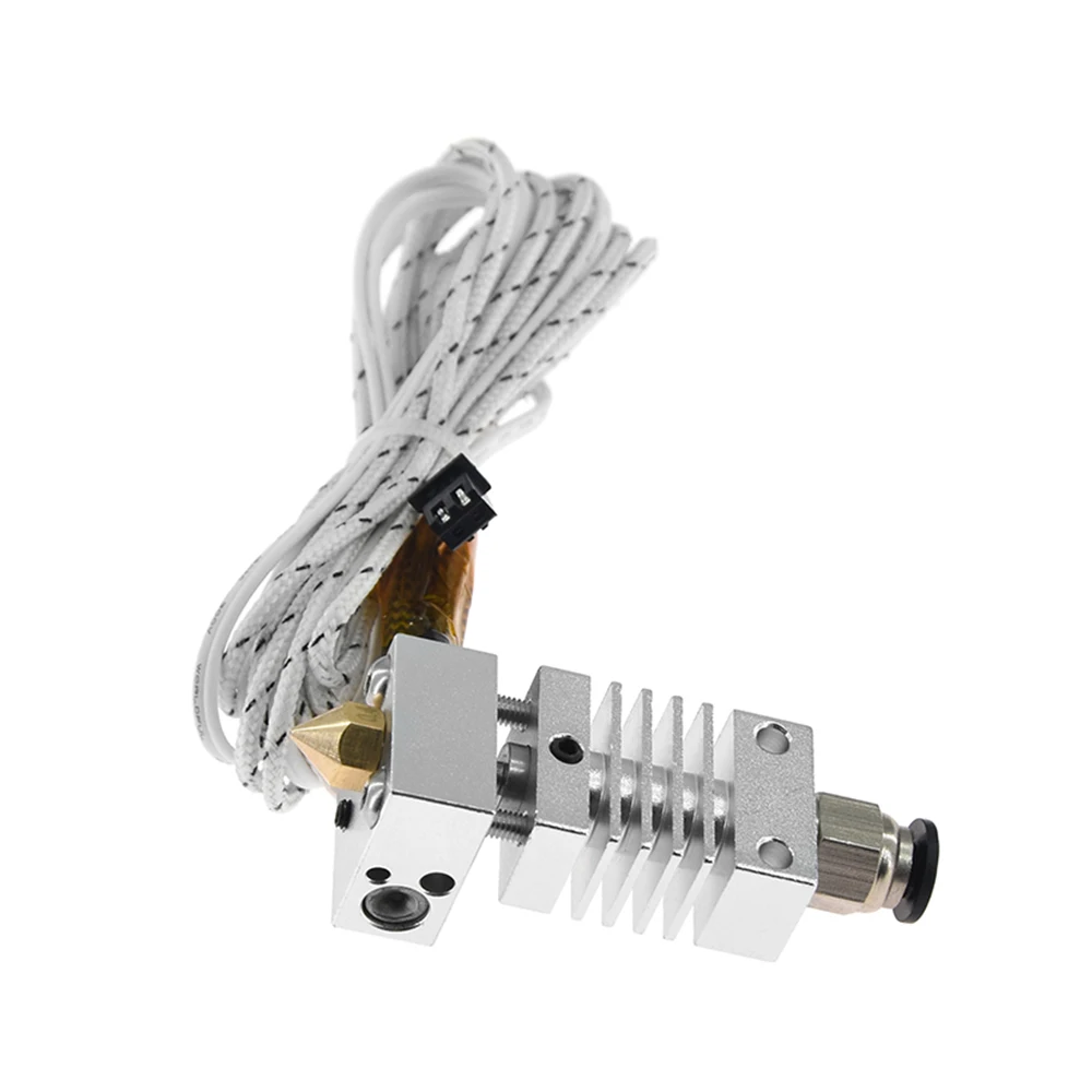 Металлический Hotend экструдер Кабельный комплект с 0 4 мм латунным соплом