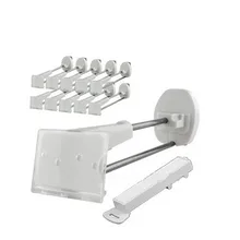 50 шт./лот Slatwall с двумя зубцами крюк для сотового телефона розничный магазин настенные аксессуары дисплей