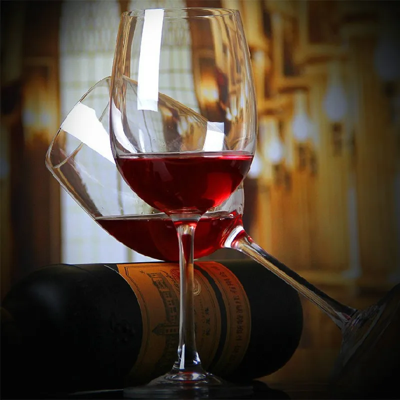 Бессвинцовый кристалл свадебное вино глас часть красное вино стекло хрустальная стеклянная посуда 440 мл