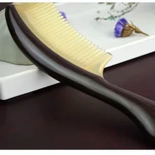 Гребень, инструменты для личной гигиены, рог, дерево, композитный, натуральный, черный, загар, строчка, Овечий рог, парикмахерский аппарат