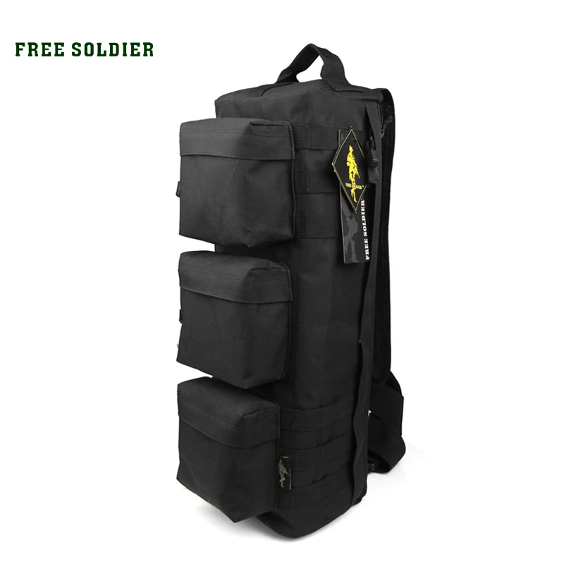 ФОТО Outdoor Hiking Camping Bag Package FREE SOLDIER 100% Oxford Charge Airborne Package Tactical Bag Single Shoulder Bag Leisure Bag