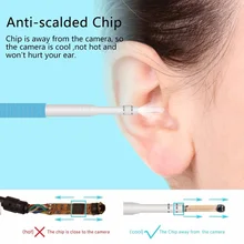 3в1 ушной моющий эндоскоп HD визуальный инструмент для чистки ушей 5,5 мм мини камера Android ушной выбор Otoscope инструмент для Android