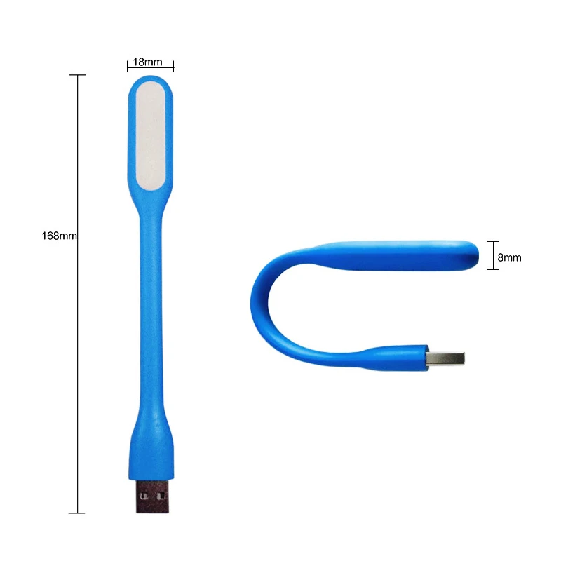 Mini Bendable USB LED Lamp Portable Keyboard USB Light for Macbook Ultrabook Notebook Laptop Power Bank Adapter Wall/Car Charger led lamp