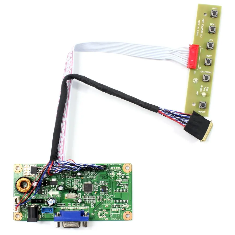 

VGA LCD Controller Board Work For 17.3" LP173WD1-TL N173FGE-L21 N17306-L02 LTN173KT02 1600X900 LCD Screen