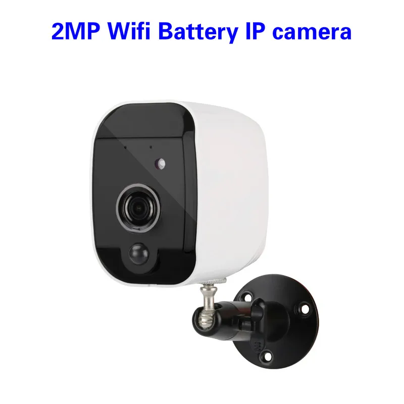 

2MP battery wifi IP cameras P2P mobile control Rechargeable IR vision outdoor surveillance cameras two way audio 1080P wifi cam