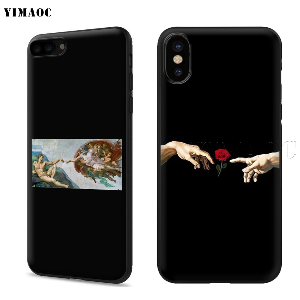 YIMAOC Michelangelo художественная статуя эстетический силиконовый мягкий чехол для iPhone 11 Pro XS Max XR X 8 7 6 6S Plus 5 5S SE