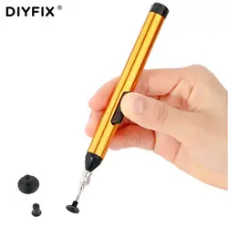DIYFIX SMD IC вакуумная всасывающая ручка для удаления присоски pick Up Tool припой распайки электроники ручной Ремонт набор инструментов