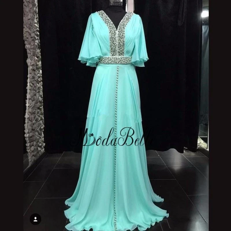 Turquoise caftan Clearance