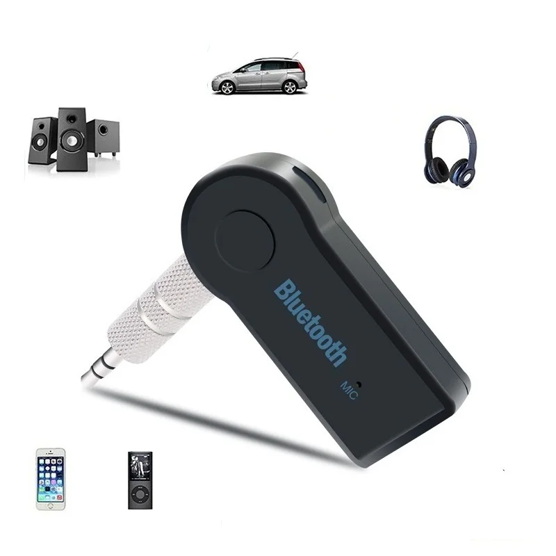 Bluetooth аудио приемник Универсальный 3,5 мм авто AUX A2DP функция приемник музыкальный приемник адаптер Комплект для динамика автомобильные наушники ПК