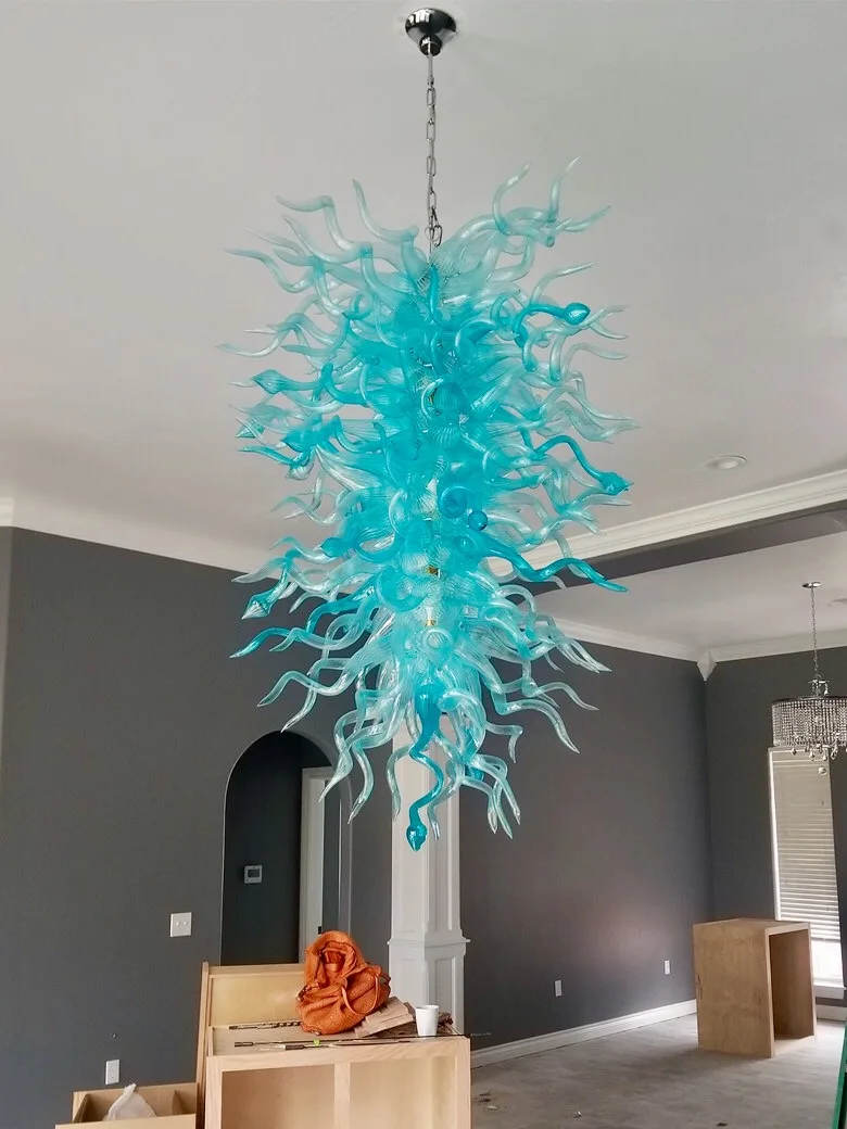turquoise chandelier 8