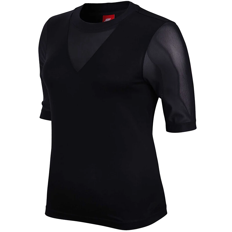 Новое поступление NIKE как W NSW TOP BND Для женщин футболки с коротким рукавом спортивный костюм - Цвет: 829756010