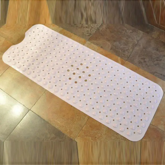Новые противоскользящие, для ванной коврик Водонепроницаемый Ванна из ПВХ Душ Антибактериальный коврик TE889
