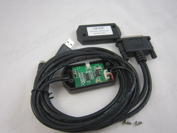 USB SC09 RS422 программируемый ПЛК кабель для FX и A series USBSC09 sc 09 Новый в коробке с