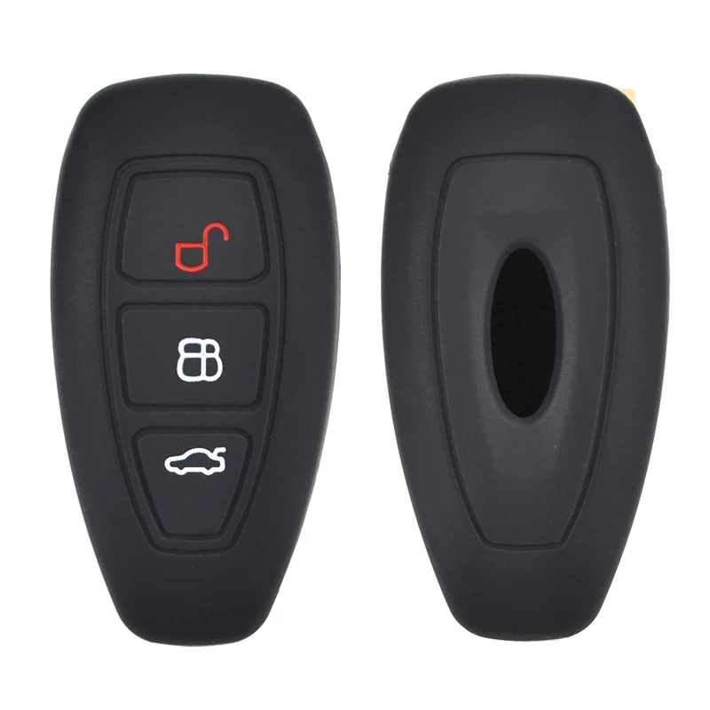 Силиконовый чехол для ключей Ford Focus RS Fiesta Mondeo Kuga B Max Grand C S Galaxy|for ford|silicon case for fordford