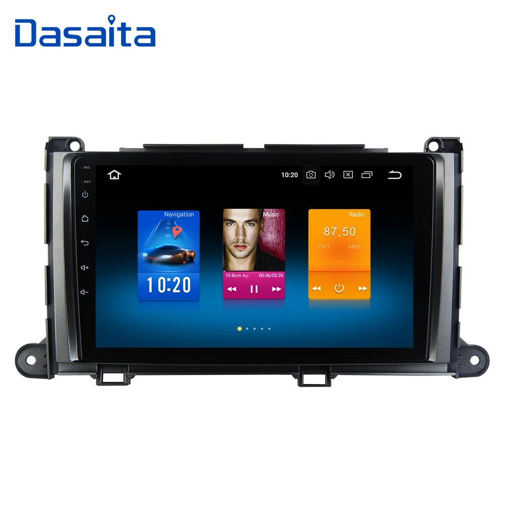 Top Dasaita 9" Car Multimedia System Android 9.0 for Toyota Sienna XL30 2010 2011 2012 2013 2014 4G 32G Octa core TDA7850 50W 0 Top Dasaita 9" Car Multimedia System Android 9.0 for Toyota Sienna XL30 2010 2011 2012 2013 2014 4G 32G Octa core TDA7850 50W 0