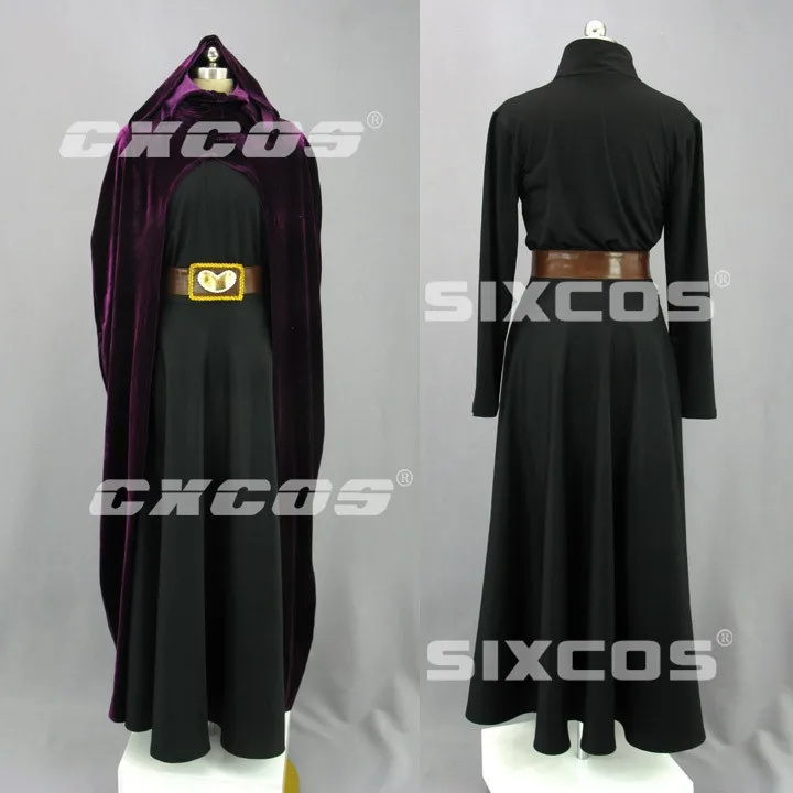 

Star Wars Barriss Offee Cosplay Costume Party Halloween Cloak S-XL Custom-made Any Size Free Shipping