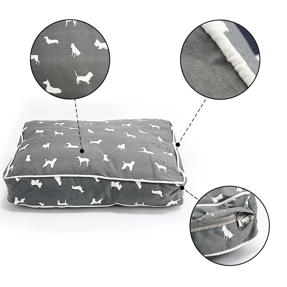 Цена Лежанка для собак собачьи матрасы лежанки для маленьких средних и больших собак кровать для щенков кошка питомник лежак кровать для собак д...