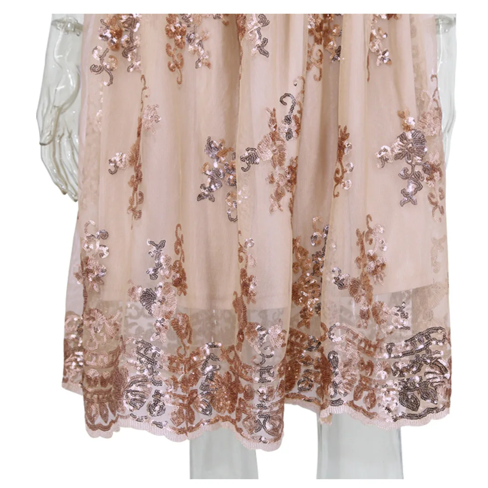 sequin mesh dress 2176 (11)