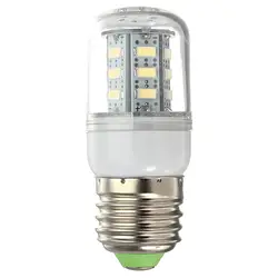 E27 5 Вт светодиодный лампы кукурузы 24 SMD 5730 белый/теплый белый свет 220 В