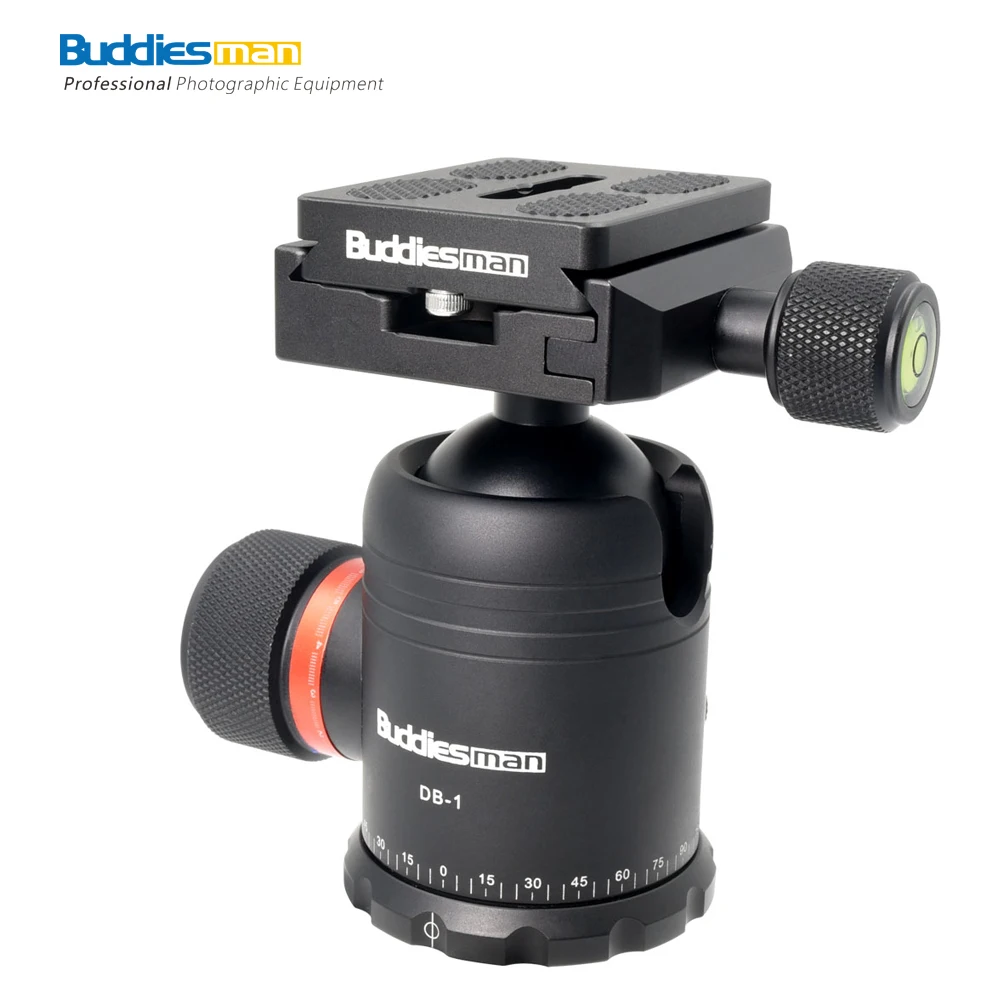 

Universal Arca Swiss Tripod Ball Head with Quick Release Plate,Load to 20 kg/44.09 lbs for Canon Cameras and Nikon Cameras DB-1