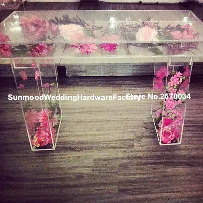 

no including flowers,light and cake on table)large acrylic cake display table for wedding and party
