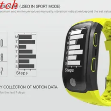 Smartch Профессиональные с GPS Smart Band S908 IP68 Водонепроницаемый Спортивный Браслет фитнес Шагомер умный браслет часы спортивные трекер C1