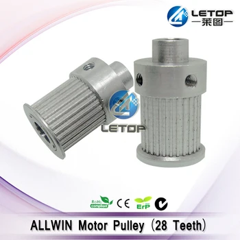 

ALLWIN outdoor printer 28 teeth metal motor pulley price