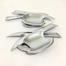 Door Handle Bowl Cover Exterior Trims For Volvo XC60 2018 2019 ABS Chrome Stickers Car-Styling Accessories