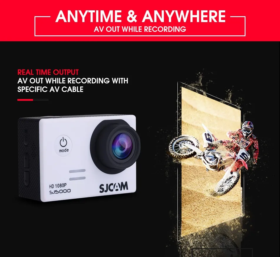 SJCAM SJ5000 серии SJ5000 и SJ5000 WiFi Экшн-камера Notavek 96655 Sport DV 2,0 lcd водонепроницаемая Camcoder дополнительная посылка