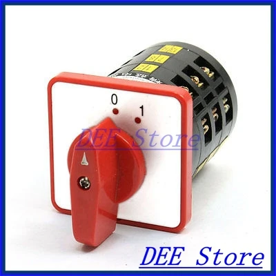 

LW6-3/A090 Type ON/OFF 2 Position 18 Screw Terminal Changeover Switch