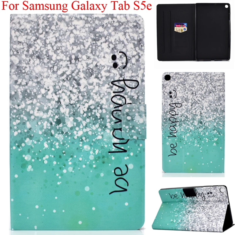 Симпатичный чехол для Samsung Galaxy Tab S5e s5e 10 5 дюйма защитный с рисунком кошки кролика