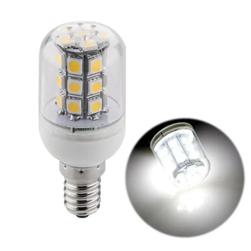 Светодиодный светильник-кукуруза E14 4W 27-5730 SMD Энергосберегающая лампа, Чистый теплый белый светильник ing AC DC 24V