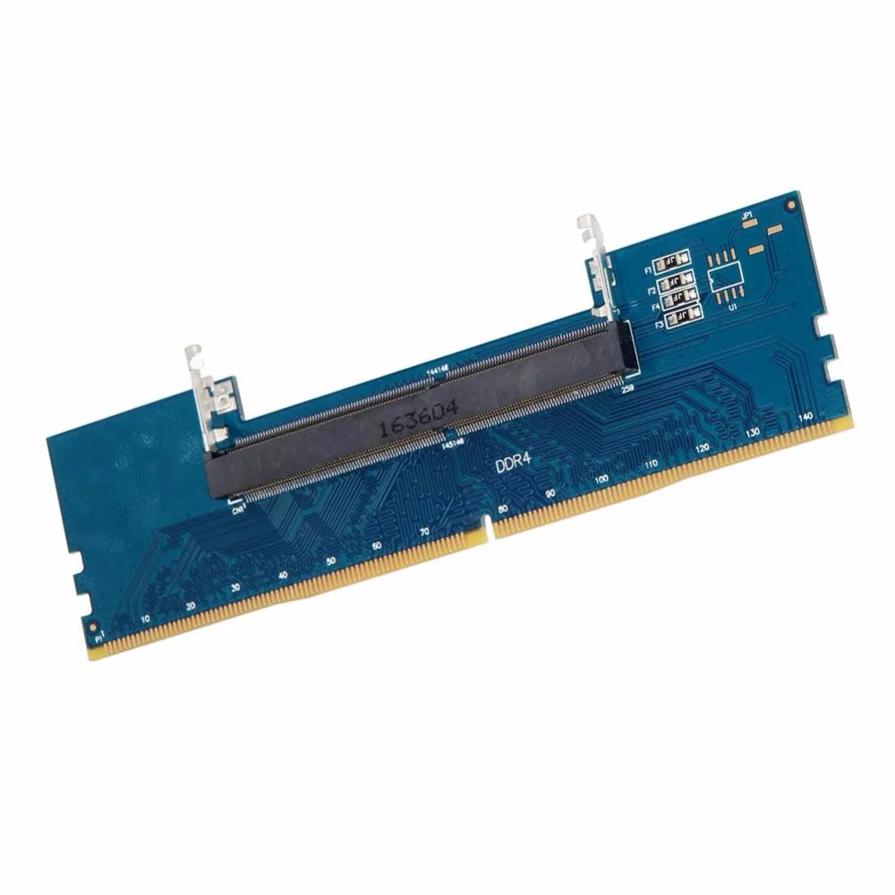

1Pcs Laptop DDR4 RAM to Desktop Adapter Card Memory Tester SO DIMM to DDR4 Converter Desktop Adapter Card High Quality