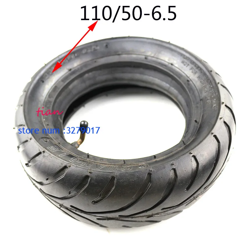 110/50-6.5 Pocket Bike Tire with KF873 Slick Tread - Monster Scooter Parts