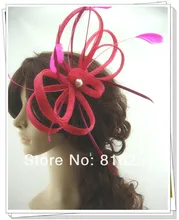 Envío gratis 17 colores avaliable gril sombreros sinamay sombreros del fascinator, buenos sombreros nupciales/mujeres sombrero del coctel, Muy bonito, MSF208