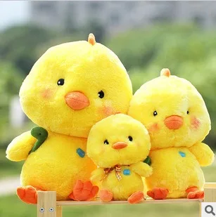 Hot Vente Jaune Poussin Bebe Poupees En Peluche Cadeau D Anniversaire Poupee De Poulet Une Famille Ensemble De 3 Pcs Poussin Aliexpress