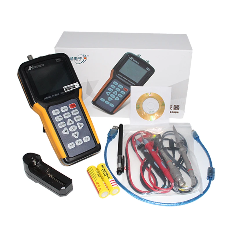 Ручной осциллограф Jinhan JDS2012A 1 канальный 20 МГц с мультиметром 4000|handheld oscilloscope|20mhz