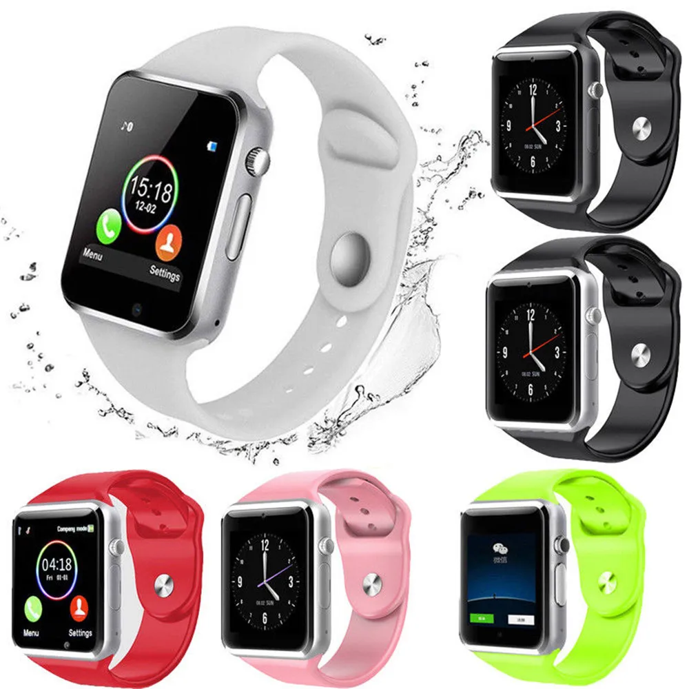 A1 Smart Watch Bluetooth Smart Bracelet Sport Pedometer Support SIM TF Card music player Camera Wearable Devices Smart Watches