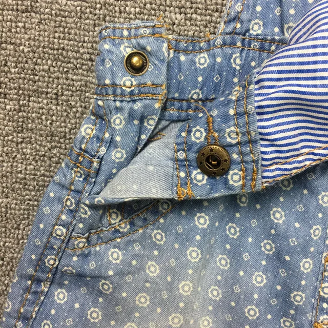 NEW 2017 Baby Boys Girls Denim Shorts Jeans Soft Newborn Suspender Jeans Toddler Baby shorts Infant Overalls 3