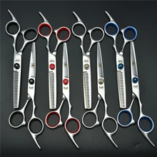 6.0 inch 17.5cm KASHO Professional Human Hair Scissors Hairdressing Cutting Shears Thinning Scissors Hair Styling Tools H1001
