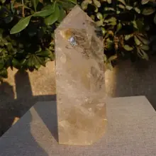 Ddh001579 Красивый Природный Ясно/Белый Кварцевый Точка Исцеление