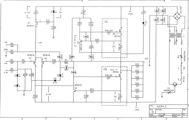 ZEROZONE один набор моно 100 Вт чистый класс а усилитель мощности PCB база на классический Пасс Aleph2 L6-18