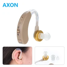 AXON цифровой BTE слуховой аппарат голосовые звуковые усилители за ухом Регулируемый усилитель звука Слуховые аппараты для пожилых людей CE& ROHS утвержден