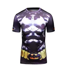 Бэтмен 3D футболки для мужчин косплей мужские топы для мужчин короткий рукав Баскетбол Джерси бег спортивный костюм для спорта йоги