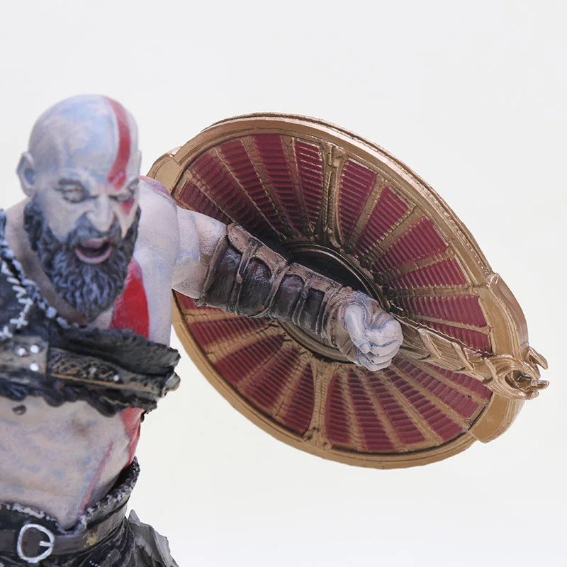 18 см Бог войны 3 призрак Спарты Ultimate Kratos ПВХ фигурка Kratos Коллекция игрушки куклы очки-детский подарок на Рождество