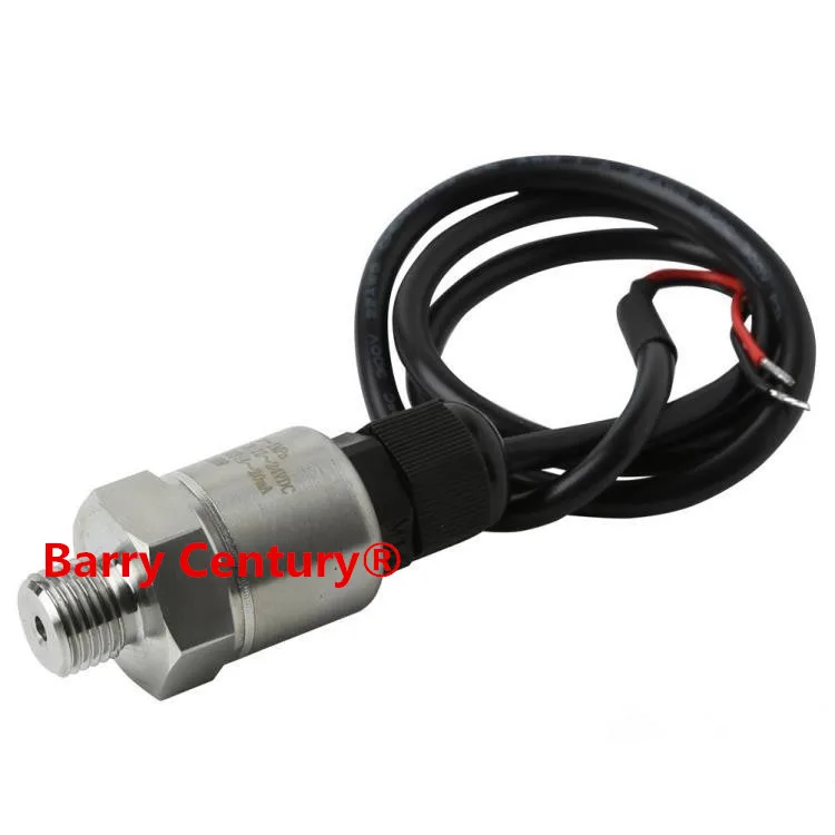 Pressure Transmitter Pressure sensor water air oil pressure sensor Input DC12V output 4-20ma 0.5MPa 1.0MPa 1.6MPa