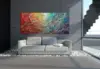 Картина абстрактного искусства, Большой Декор # Style/акриловая большая Настенная картина, огромное современное декоративное искусство, картина маслом, бесплатная доставка ► Фото 3/6