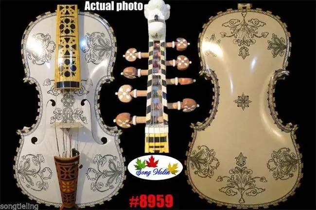

Deluxe fancy Norwegian fiddle 4/4 violin (4*4) of profession concert #8959