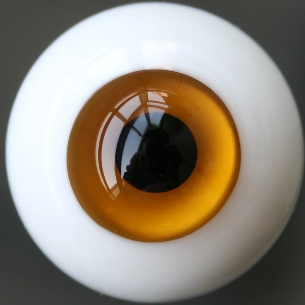 

[wamami] 14mm Gold Enrod & Orange For BJD AOD DOD Doll Dollfie Glass Eyes Outfit